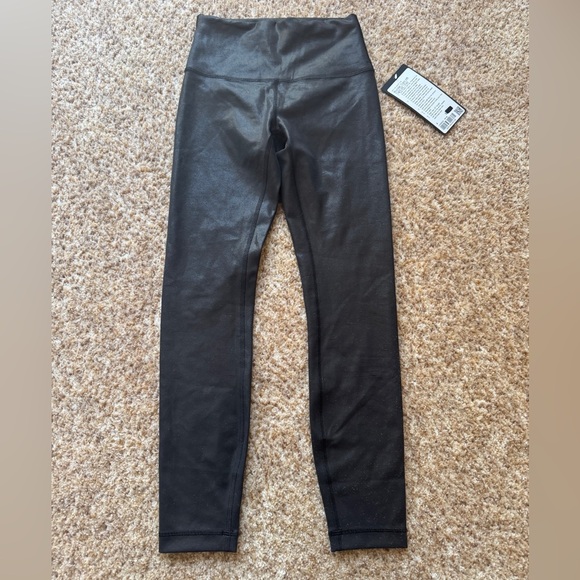 NWT Lululemon Wunder Train HR Tight 25” Foil Sz 4 Special Edition - Picture 1 of 4